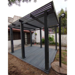 Alternative view of Liston De Madera Plastica 9 Cm x 2.5 Cm De 195 Cm Largo Color Marron Caoba - Zenplas