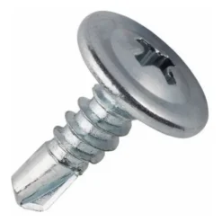 Tornillo Dry Wafer T1 Zincado 8 x 1/2 Mecha TEL x 50 unidades