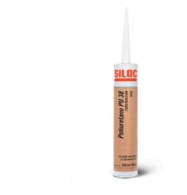 Sellador Adhesivo Poliuretano Pu 38 Gris-Siloc