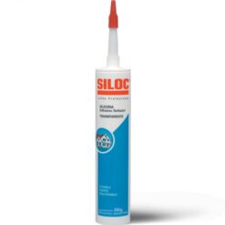 Silicona Adhesivo Sellador Blanco 280 ml-Siloc