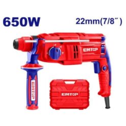 Rotomartillo Perforador 22 mm 650W - ERHRL651-4 - EMTOP
