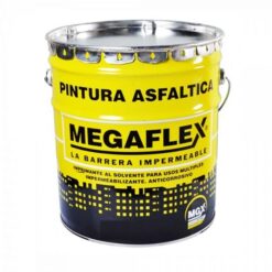 Pintura Asfaltica Al Solvente Secado Rápido (Brea)-Megaflex