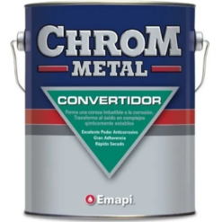 Pintura Convertidor De Oxido Chrom Metal Negro-Emapi