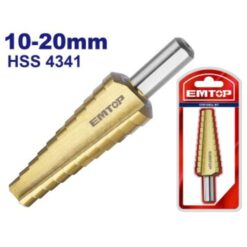 Broca Escalonada De 10 a 20 mm (Q2) - ESDL102033 - EMTOP