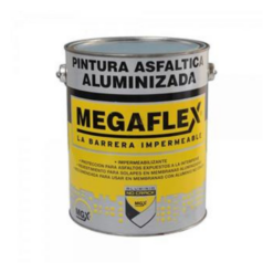 Pintura Asfaltica Aluminizada 1 Lt-Megaflex
