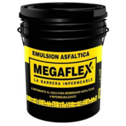 Pintura Emulsión Asfáltica Al Agua-Megaflex