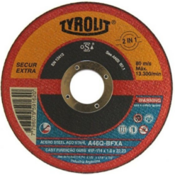 Disco Corte Tyrolit 114x1.0x22