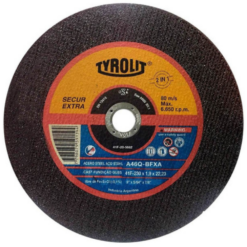Disco Recto De Corte 9" x 1.9mm x 22mm-Tyrolit