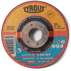 Disco De Desbaste 4 ½" x 4.8mm x 22mm-Tyrolit