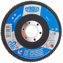 Disco Flap 4 ½" Grano 120-Tyrolit