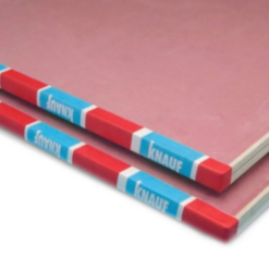 Placa Yeso Cortafuego 12.5 mm 1,20 x 2,40 Mts - Knauf