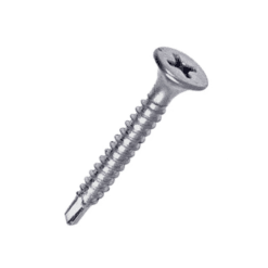 Tornillo Dry T2 Zincado 6 x 1 1/8 Mecha TEL x 50 unidades