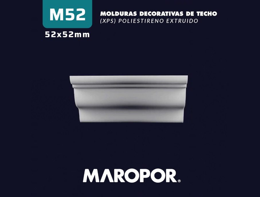Moldura Interior de Telgopor Mod M52 - Maropor - Imagen 3