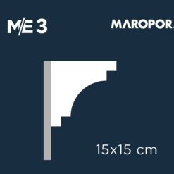 Alternative view of Moldura Exterior de Telgopor Sin Revestimiento Mod ME3 - Maropor
