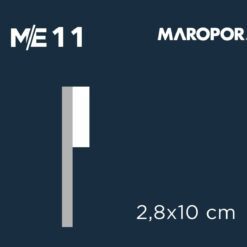 Alternative view of Moldura Exterior de Telgopor Sin Revestimiento Mod ME11 - Maropor
