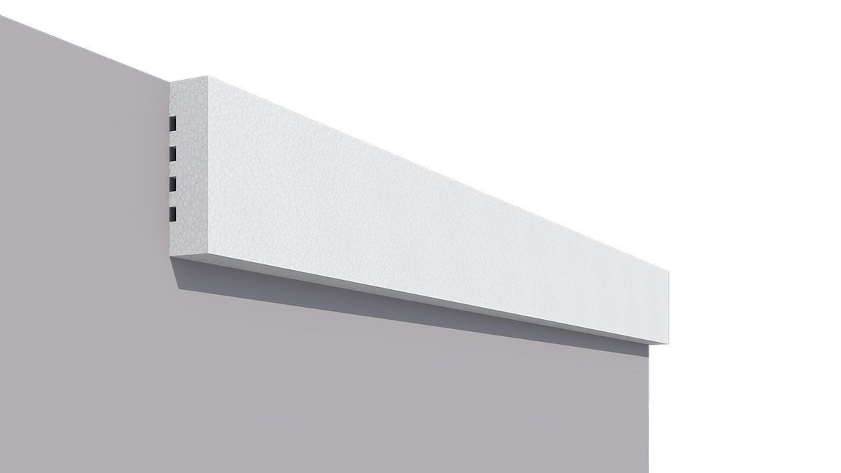 Moldura Exterior de Telgopor Sin Revestimiento Mod ME11 - Maropor