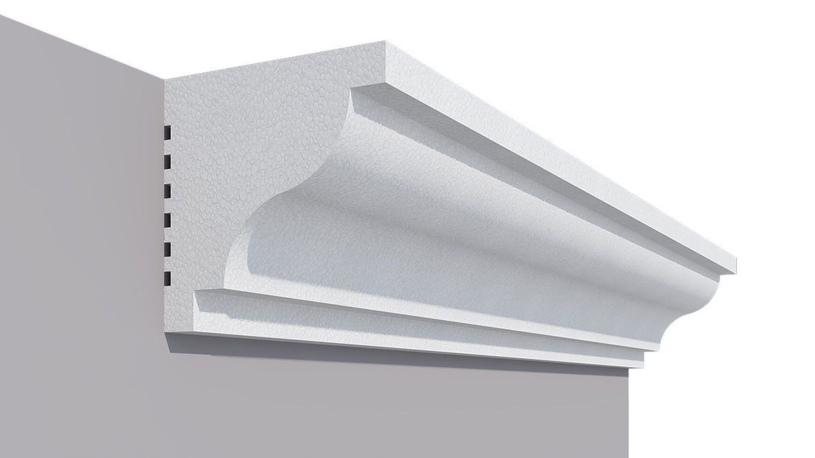 Moldura Exterior de Telgopor Sin Revestimiento Mod ME1 - Maropor