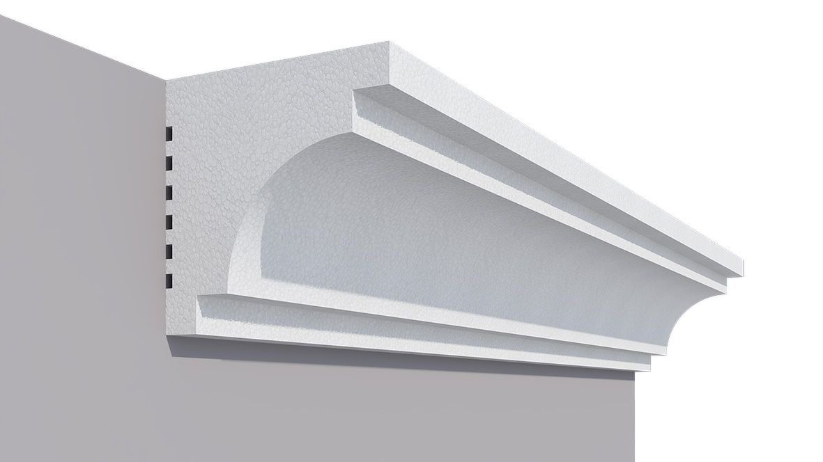 Moldura Exterior de Telgopor Sin Revestimiento Mod ME3 - Maropor