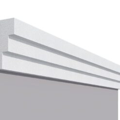 Moldura Exterior de Telgopor Sin Revestimiento Mod ME7 - Maropor
