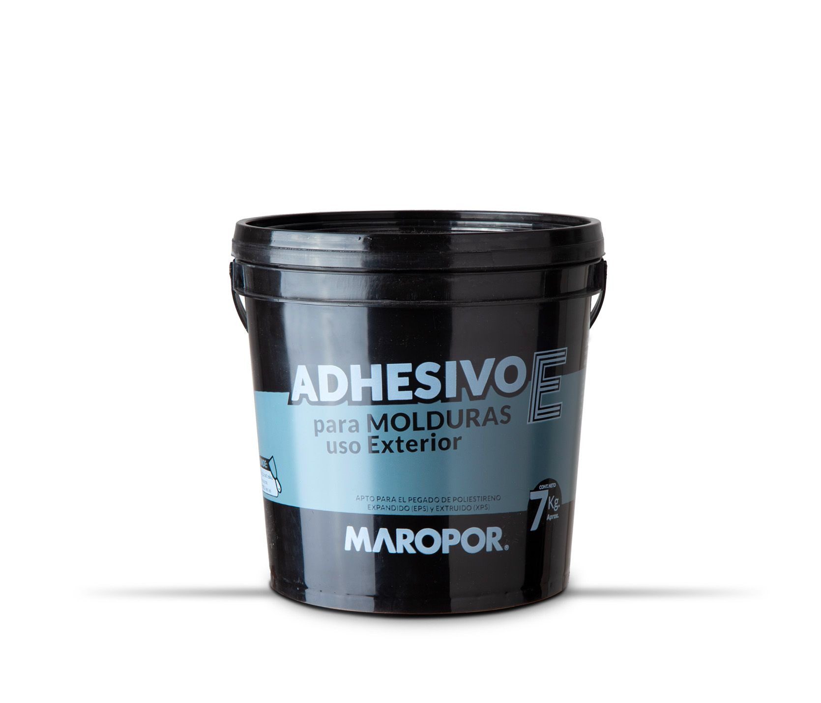 Adhesivo P/Moldura Exterior x Pote 7 kg Mod AE7 - Maropor