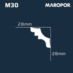 Alternative view of Moldura Interior de Telgopor Mod M30 - Maropor