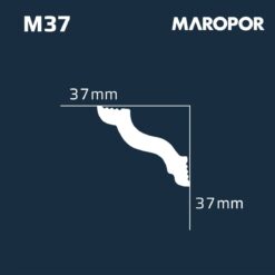 Alternative view of Moldura Interior de Telgopor Mod M37 - Maropor