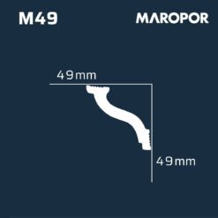 Alternative view of Moldura Interior de Telgopor Mod M49 - Maropor