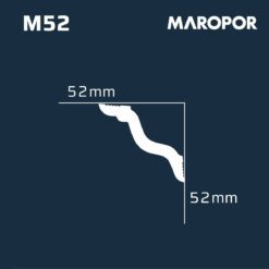 Alternative view of Moldura Interior de Telgopor Mod M52 - Maropor