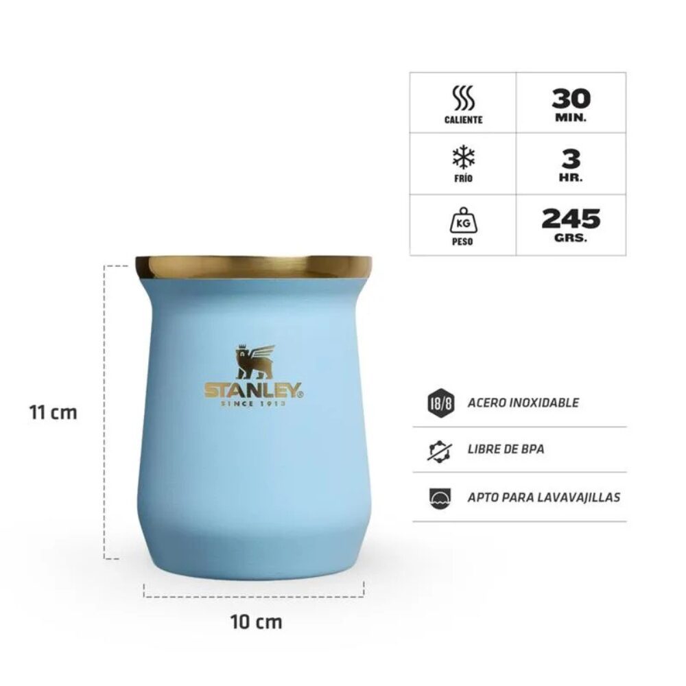 Mate 236 ml Edicion limitada Messi - Stanley - Imagen 2
