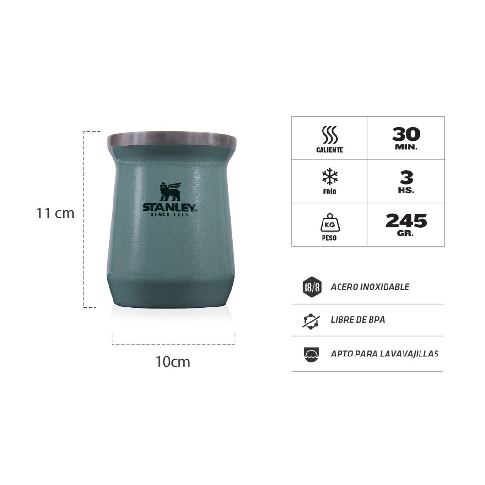 Mate 236 ml Verde - Stanley - Imagen 2