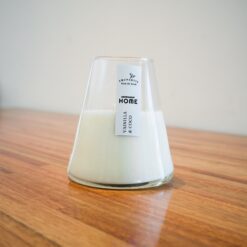 Vela Vidrio Conico Vainilla Y Coco - Aromas Home