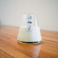 Vela Vidrio Conico Rosa Bulgara - Aromas Home