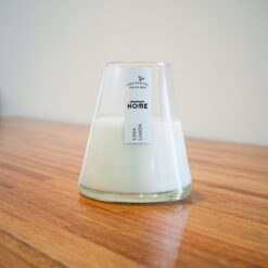 Vela Vidrio Conico Lima Limon - Aromas Home