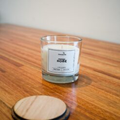 Vela Redonda Con Tapa De Madera Lima Limon - Aromas Home