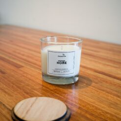 Vela Redonda Con Tapa De Madera Naranja Y Pimienta - Aromas Home1