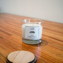 Vela Redonda Con Tapa De Madera Peonias - Aromas Home