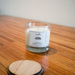 Vela Redonda Con Tapa De Madera Frutos Rojos - Aromas Home
