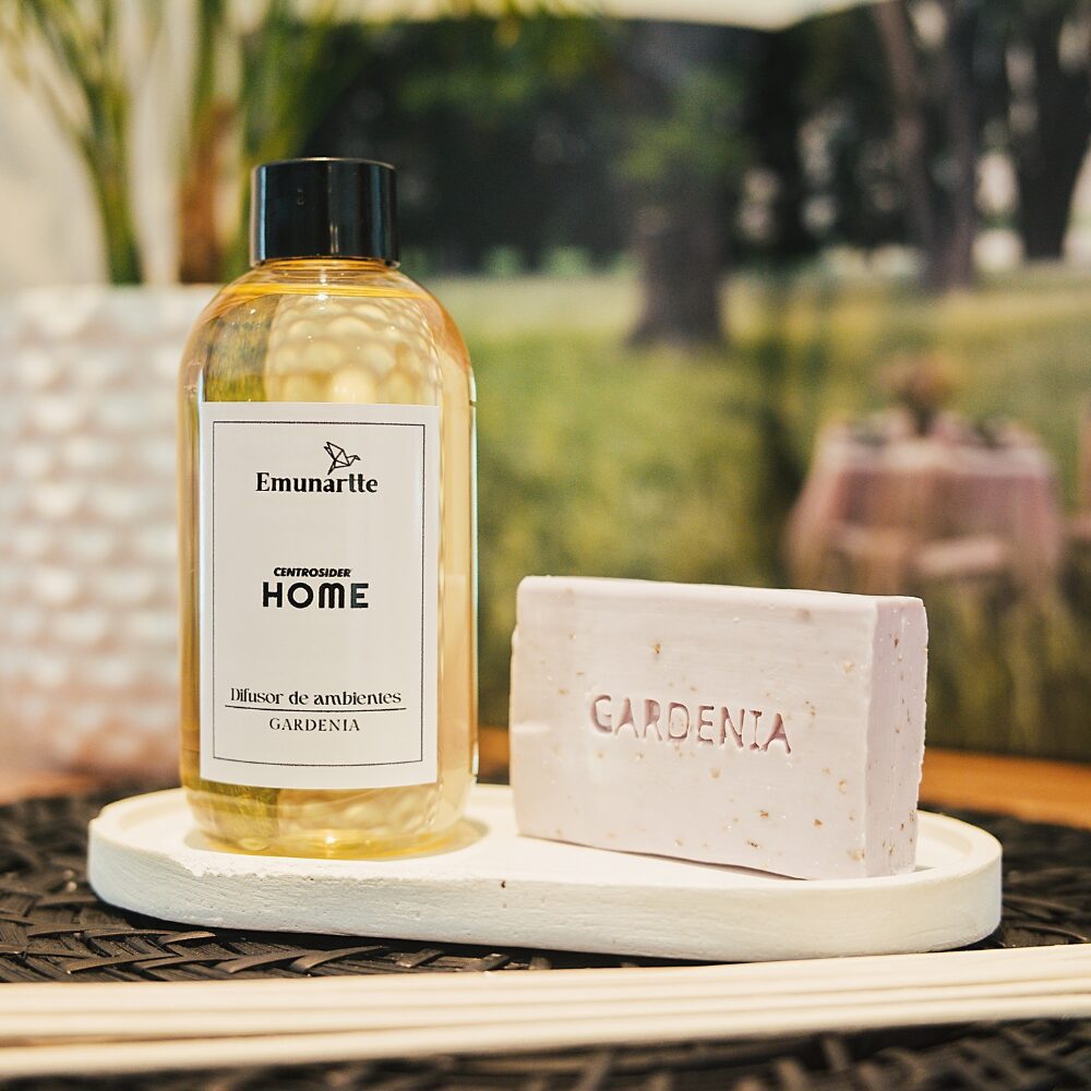 Box 1 Gardenia (Difusor+Jabon+Bandeja)