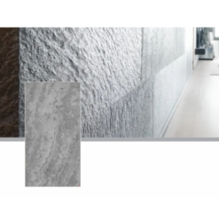 Placa Revestimeinto Piedra Flexible Color Gris