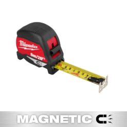 Cinta Metrica Magnetica Retráctil 8 Mts 4822-1026M - Milwaukee