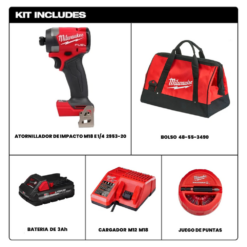 Alternative view of Combo Atornillador de Impacto 1/4 Milwaukee M18 Fuel 2953-159P