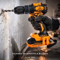 Alternative view of TALADRO IMPACTO 13MM A BATERIA TIL45-8BK-LUSQTOFF